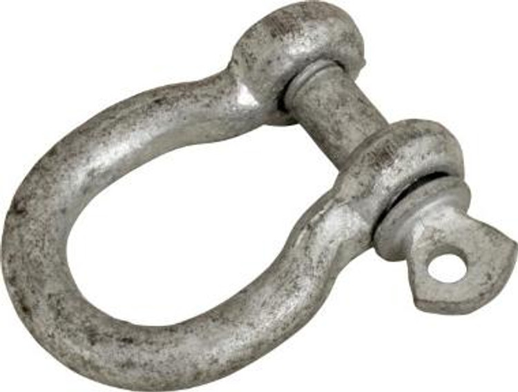 Sea-Dog Line Anchor Shackle 1/4 Galvanized 147806 Sea-Dog Line Anchor Shackle 1/4 Galvanized 147806