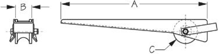 Sea-Dog Line Stainless Captive Roller 328054 Sea-Dog Line Stainless Captive Roller 328054