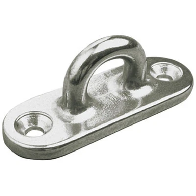 Sea-Dog Line Stainless Oblong Eye Plate-3 1 88722 Sea-Dog Line Stainless Oblong Eye Plate-3 1 88722