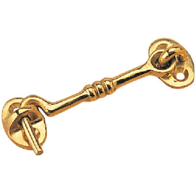 Sea-Dog Line Brass Door Hook - 3 Inch 222066-1 Sea-Dog Line Brass Door Hook - 3 Inch 222066-1