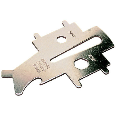 Sea-Dog Line Stainless Universal Deck Plate 335690-1 Sea-Dog Line Stainless Universal Deck Plate 335690-1