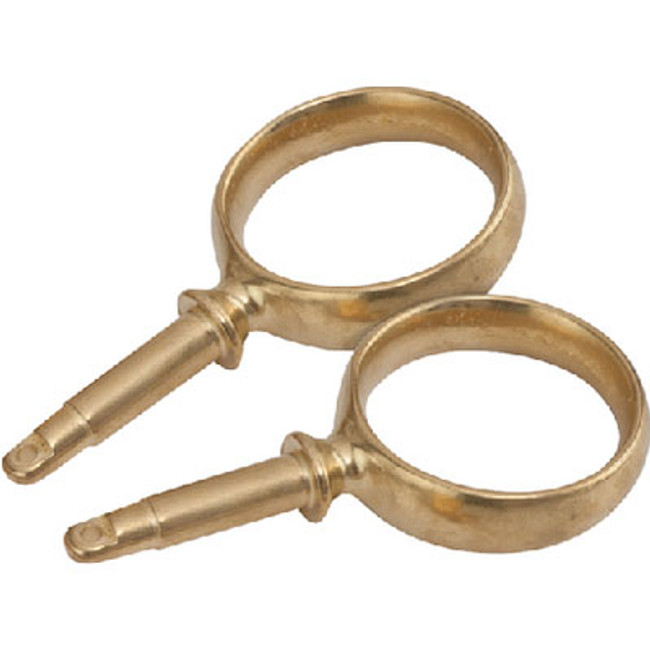 Sea-Dog Line Oarlock Horn 2" Round Brass 5805901 Sea-Dog Line Oarlock Horn 2" Round Brass 5805901