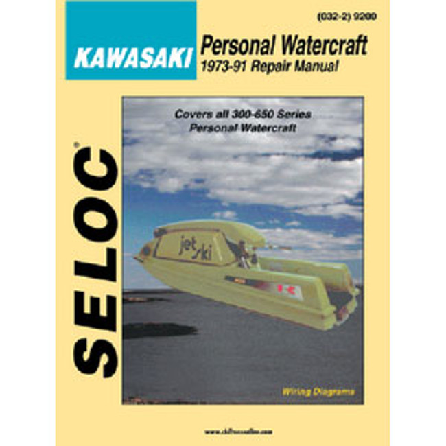 Seloc Publishing Manual Yamaha PWC650-1200Series92-97 9602 Seloc Publishing Manual Yamaha PWC650-1200Series92-97 9602