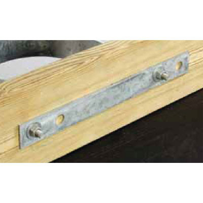 Tiedown Engineering Backing Plate 2X18 26369 Tiedown Engineering Backing Plate 2X18 26369