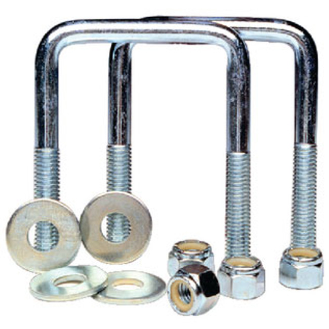 Tiedown Engineering U-Bolt 3/8" x 3-1/8" x 4 2/Cd 86210 Tiedown Engineering U-Bolt 3/8" x 3-1/8" x 4 2/Cd 86210