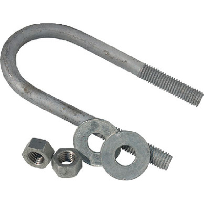 Tiedown Engineering U-Bolt Round 3/8X1 3/4X4 3/16 86224 Tiedown Engineering U-Bolt Round 3/8X1 3/4X4 3/16 86224