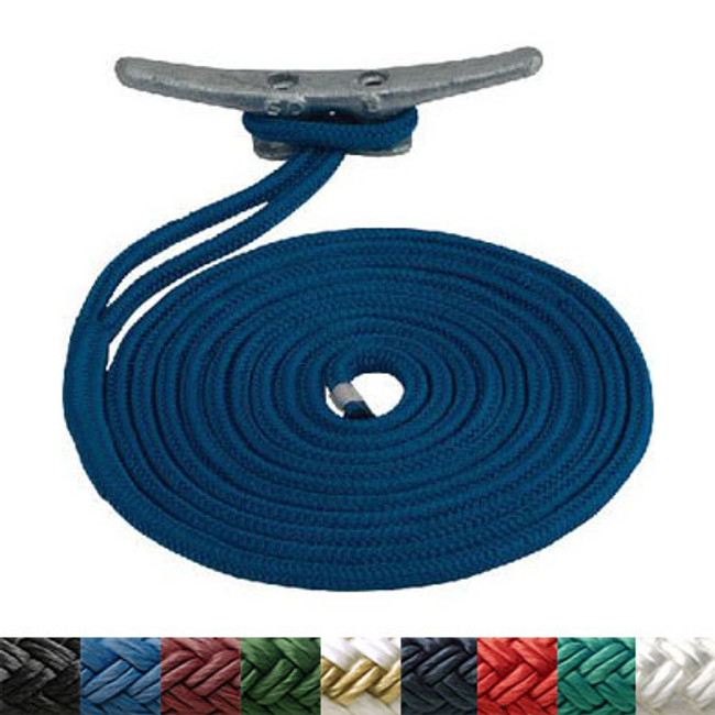 Sea-Dog Premium Double Braided Nylon Dock Line Sea-Dog Premium Double Braided Nylon Dock Line