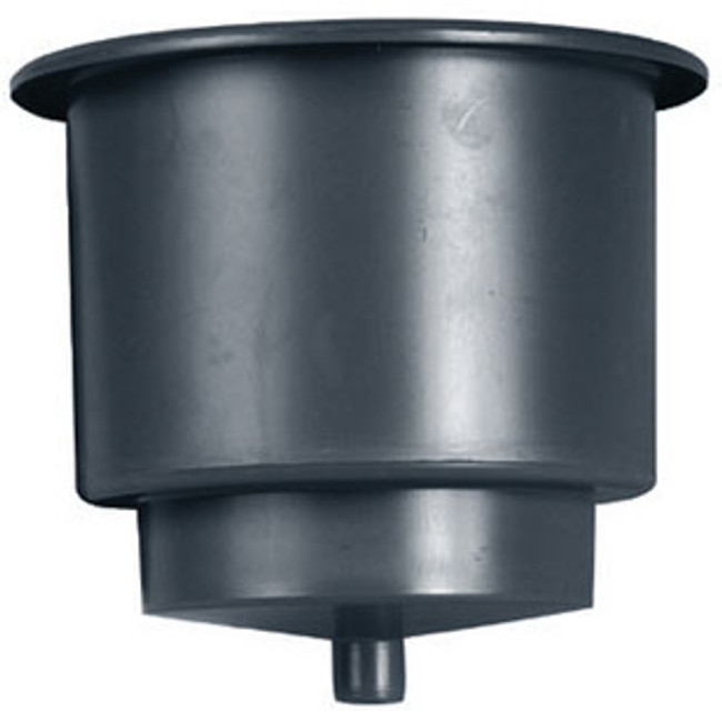 Beckson Marine Drink Holder with Drain Black Gh43D-B1 Beckson Marine Drink Holder with Drain Black Gh43D-B1
