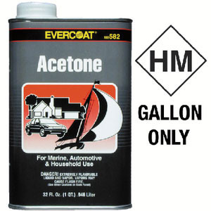 Evercoat Acetone Gallon 100581