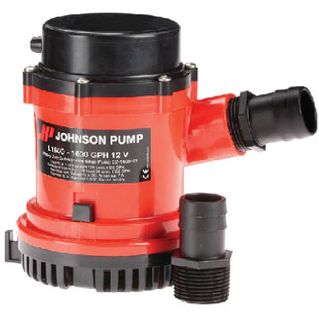 Johnson Pump 1600gph Bilge Pump 24V 16084-00 Johnson Pump 1600gph Bilge Pump 24V 16084-00