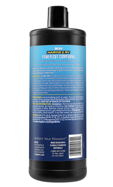 Meguiars Power Cut Compound 32oz M9132