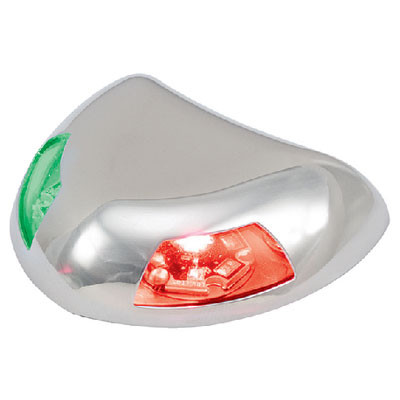 Perko Stealth II Series LED Horizontal Mount Bi Color Bow Light Stainless Steel 0615DP2STS Perko Stealth II Series LED Horizontal Mount Bi Color Bow Light Stainless Steel 0615DP2STS