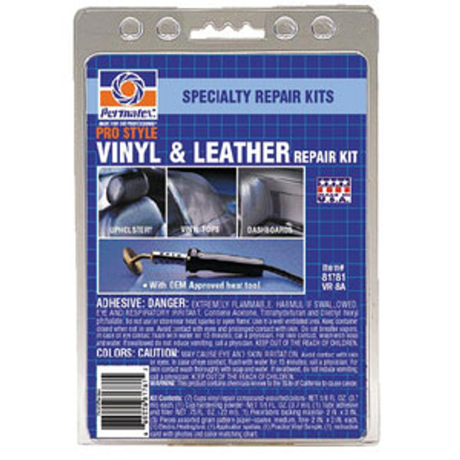 Permatex Pro Vinyl & Leather Repair Kit 81781 Permatex Pro Vinyl & Leather Repair Kit 81781