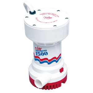 Rule 1500gph Auto Pump W3Rd Wire 51S Rule 1500gph Auto Pump W3Rd Wire 51S