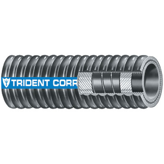 Trident Hose Exhaust Hose 1-5/8" x 12.5' 2521584 Trident Hose Exhaust Hose 1-5/8" x 12.5' 2521584