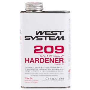 West System Extra Slow Hardener .66 Pint 209Sa West System Extra Slow Hardener .66 Pint 209Sa