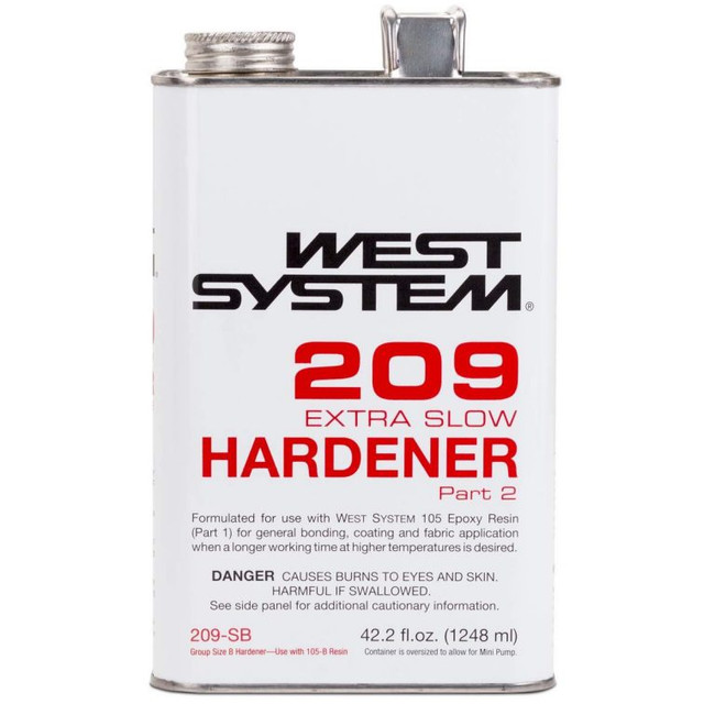 West System Extra Slow Hardener .33 Gallon 209Sb