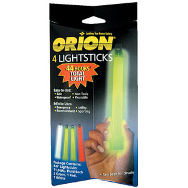Orion Safety Products 6" Lightstick 4/Cd 924/4Pk Orion Safety Products 6" Lightstick 4/Cd 924/4Pk