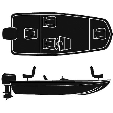 Attwood Marine Poly Aluminum Bass 16'-76 10195