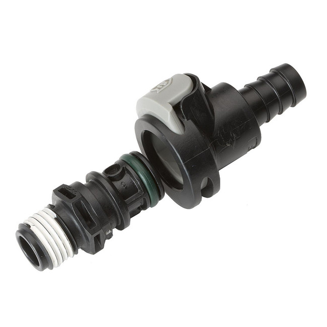 Attwood Marine Universal Sprayless Connector Set - Male & Female 8838Us6 Attwood Marine Universal Sprayless Connector Set - Male & Female 8838Us6