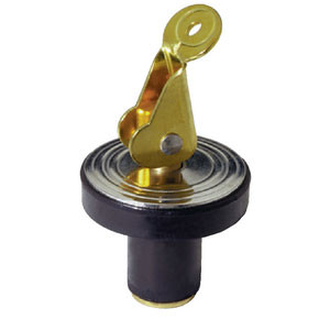Attwood Marine 1/2" Bailer Plug Brs Handle 7533A7 Attwood Marine 1/2" Bailer Plug Brs Handle 7533A7