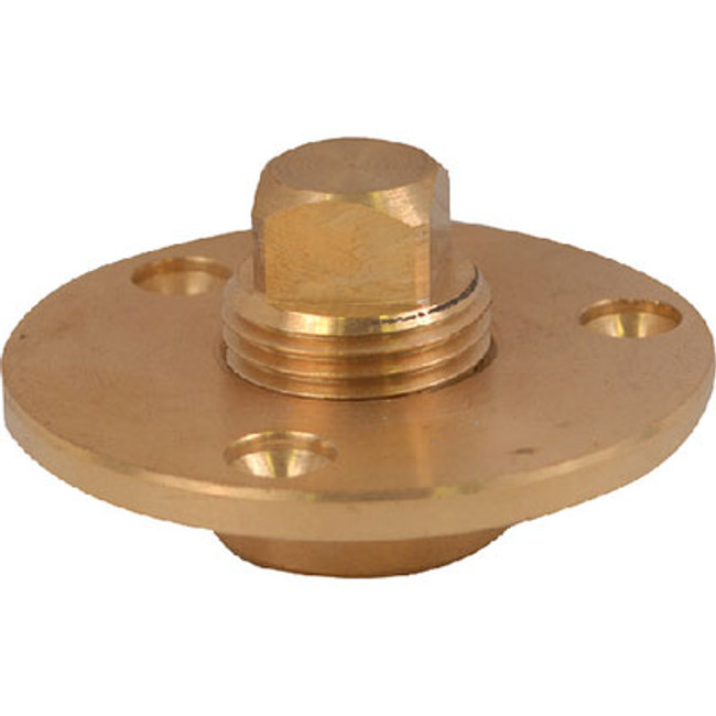 Attwood Marine Garboard Drain Bronze 1/2" 7555-3 Attwood Marine Garboard Drain Bronze 1/2" 7555-3