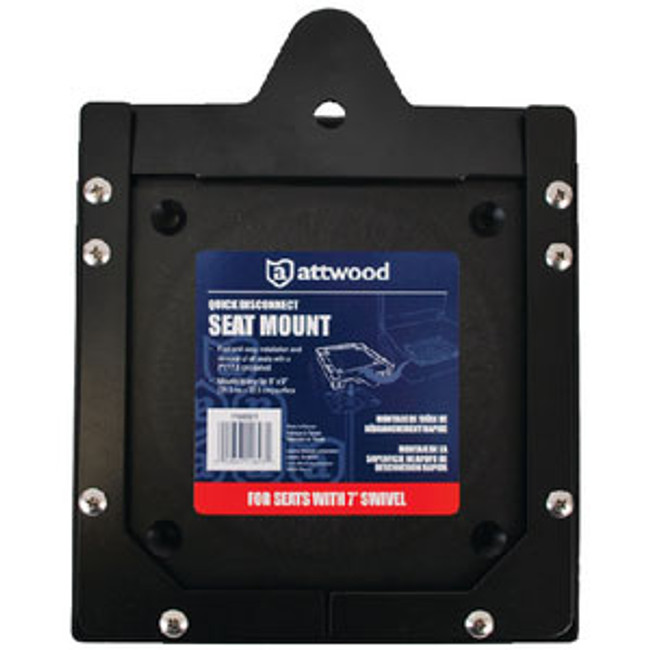 Attwood Marine Quick Disconnect Seat Mount 7 11603D1 Attwood Marine Quick Disconnect Seat Mount 7 11603D1