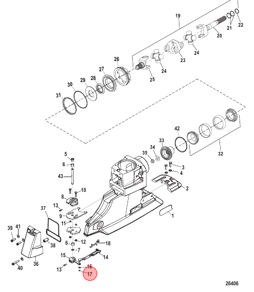 Mercury / Quicksilver COTTER PIN 18-26953