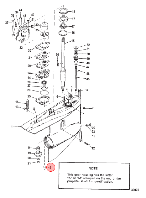 Mercury / Quicksilver PIN 17-379721