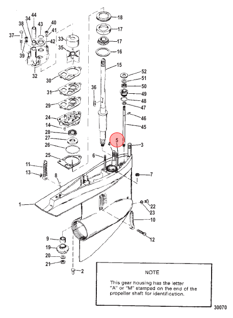 Mercury / Quicksilver STUD 16-8M0034463 Mercury / Quicksilver STUD 16-8M0034463