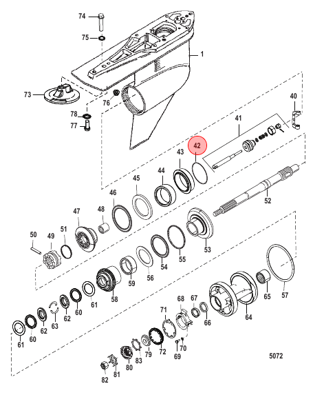 Mercury / Quicksilver SHIM SET 15-8M0063266 Mercury / Quicksilver SHIM SET 15-8M0063266