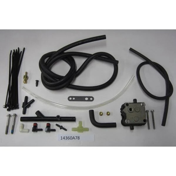 OEM Mercury / Quicksilver Marine Fuel Pump Replacement KIT for Select Mercury 30-300hp Two-Stroke Outboards 14360A78