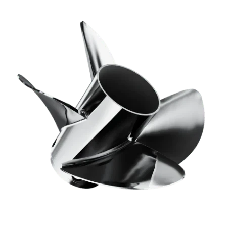 Mercury Racing Revolution 4 XP 4-Blade Stainless Steel, 14.6" X 17", LH 48-8M0142117