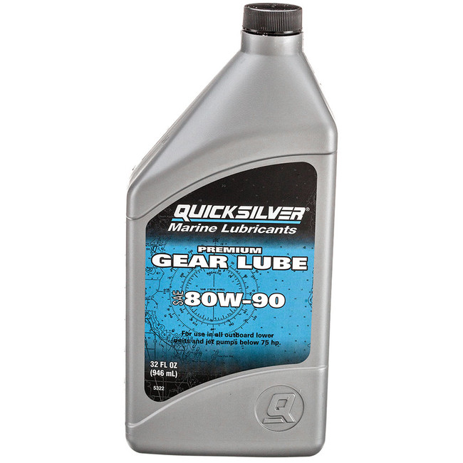 OEM Quicksilver Premium 80W90 Gear Lube OEM Quicksilver Premium 80W90 Gear Lube