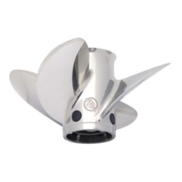 OEM Mercury Spitfire X7 Stainless Steel (14" x 13") RH Propeller, 8M0055547 48-8M0055547 8M0151360 48-8M0151360 OEM Mercury Spitfire X7 Stainless Steel (14" x 13") RH Propeller, 8M0055547 48-8M0055547 8M0151360 48-8M0151360