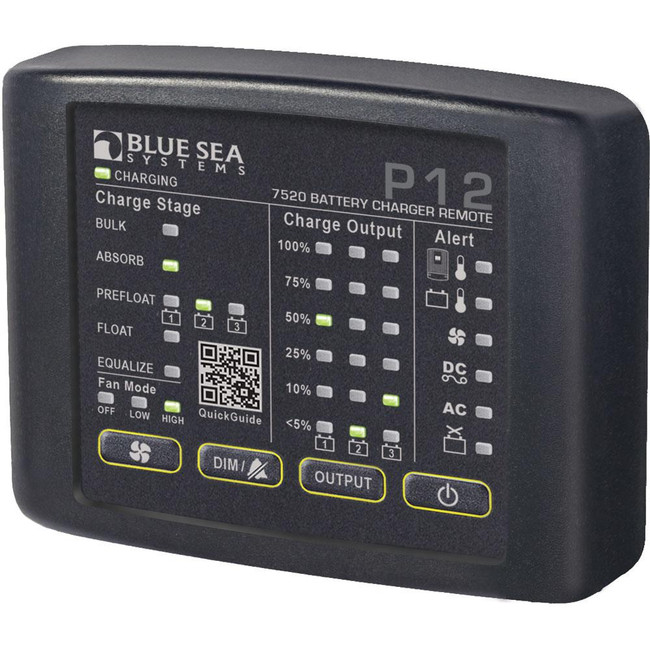 Blue Sea 7520 P12 LED Remote f/Battery Chargers Blue Sea 7520 P12 LED Remote f/Battery Chargers