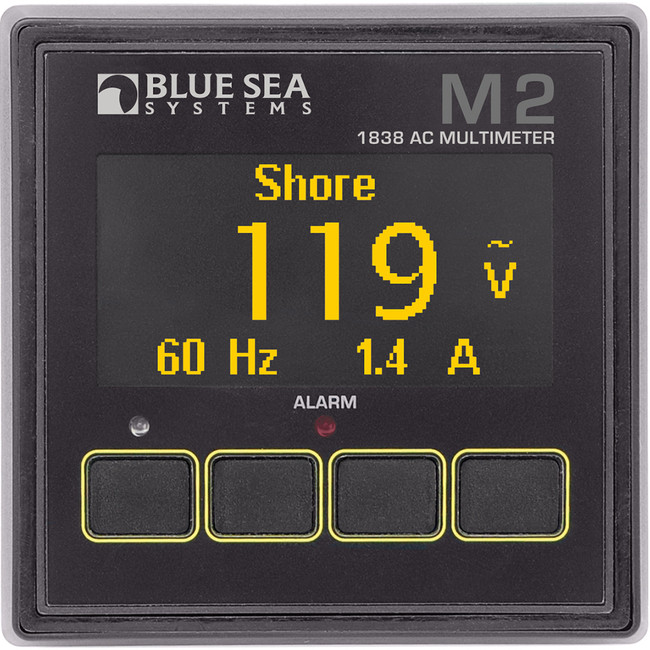 Blue Sea 1838 M2 AC Multimeter Blue Sea 1838 M2 AC Multimeter