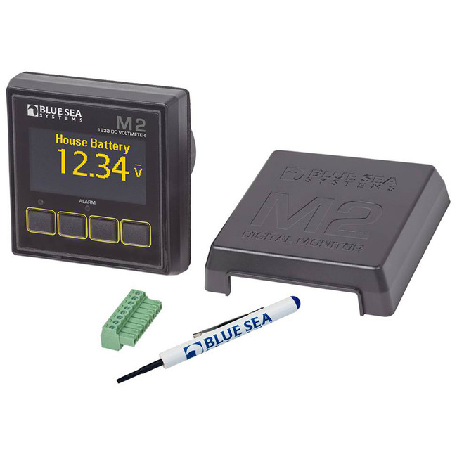 Blue Sea 1833 M2 DC Voltmeter 1833 Blue Sea 1833 M2 DC Voltmeter 1833