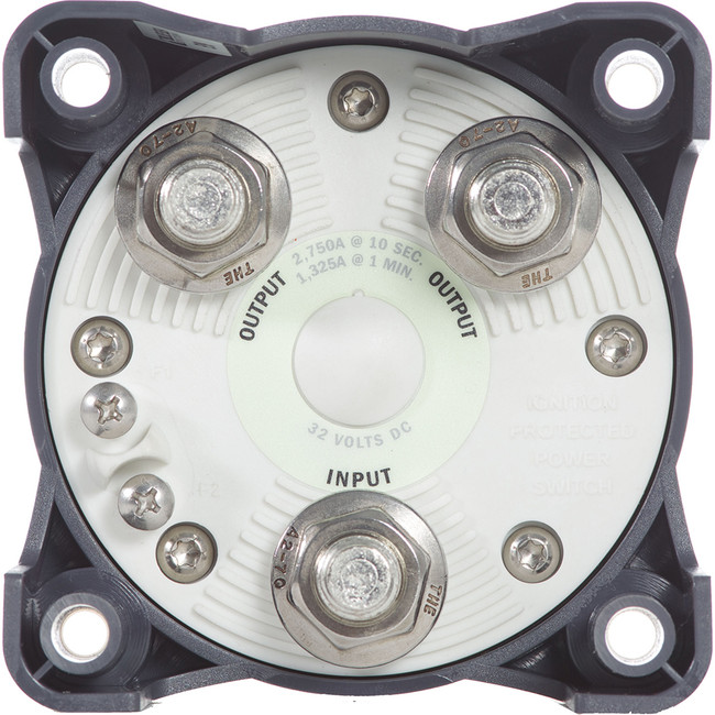Blue Sea 3001 HD-Series Battery Switch Single Circuit ON/OFF with AFD Blue Sea 3001 HD-Series Battery Switch Single Circuit ON/OFF with AFD
