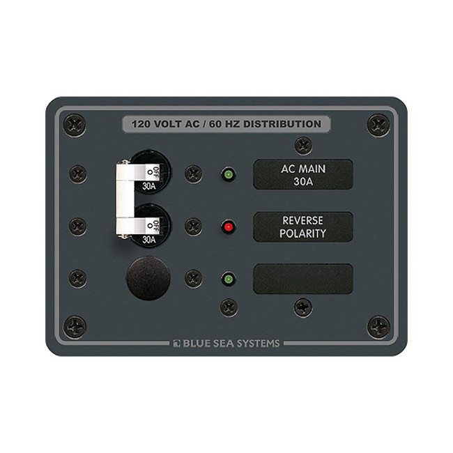 Blue Sea 8029 AC Main +1 Position Breaker Panel (White Switches)