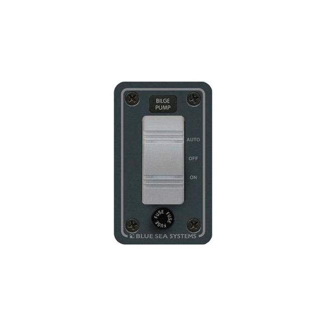 Blue Sea 8263 Contura Waterproof Bilge Pump Control Panel Blue Sea 8263 Contura Waterproof Bilge Pump Control Panel