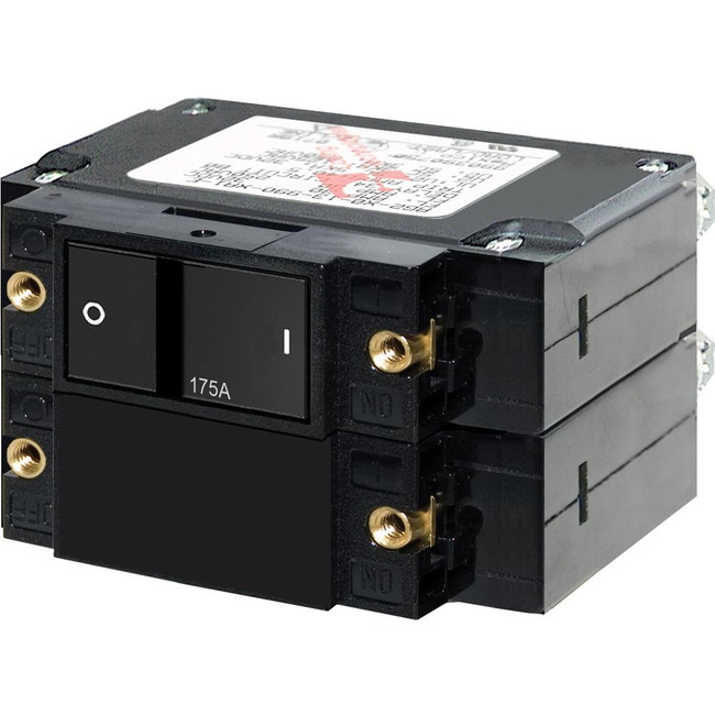 Blue Sea 7475 C-Series Flat Rocker Circuit Breakers, Single and Double Pole - 150 Amp Blue Sea 7475 C-Series Flat Rocker Circuit Breakers, Single and Double Pole - 150 Amp