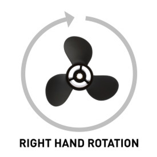 Black Diamond (9.875" x 11.25") RH Propeller QA3810R Black Diamond (9.875" x 11.25") RH Propeller QA3810R