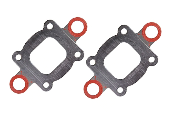 2X OEM DRY JOINT Full Flow riser elbow Gaskets 864547A02 2X OEM DRY JOINT Full Flow riser elbow Gaskets 864547A02