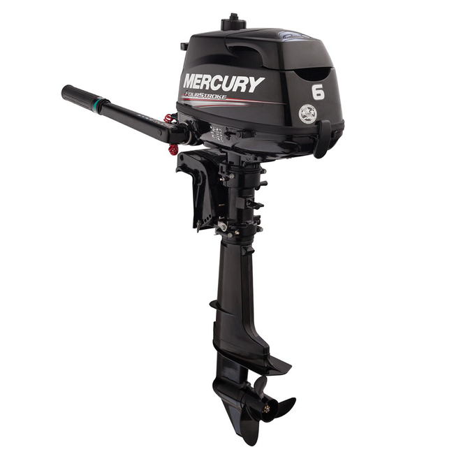 New Mercury 6MH 15" Shaft Four Stroke Tiller Outboard 1FX6201KK
