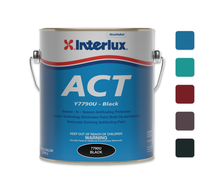 Interlux ACT Season to Season Antifouling Bottom Paint Interlux ACT Season to Season Antifouling Bottom Paint