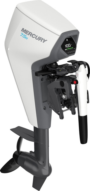 New Mercury Avator 7.5EXLH 25" Shaft Electric Tiller Outboard 1001E951A