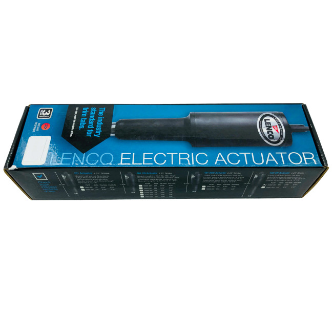 Lenco 102XD Extreme Duty Actuator 12V 4 1/4" Stroke 15060001 Lenco 102XD Extreme Duty Actuator 12V 4 1/4" Stroke 15060001