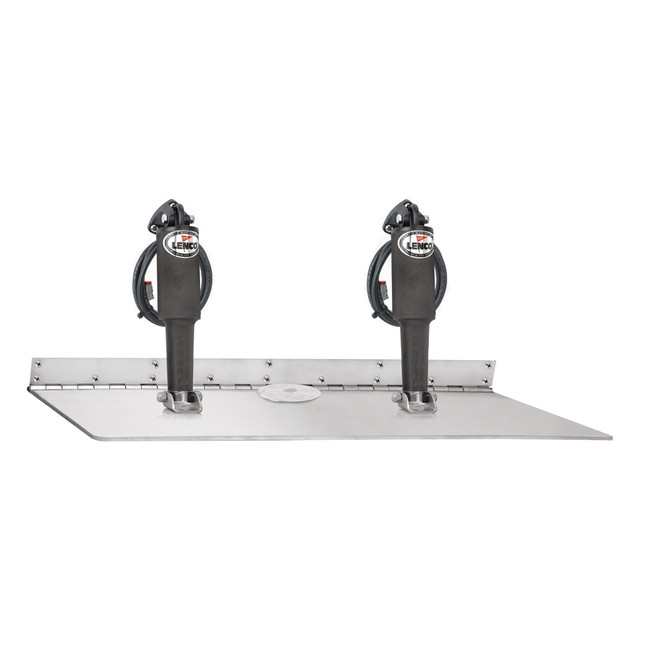 Lenco 16" x 30" 24V Dual Actuator Super Strong Trim Tab Kit w/o Switch Kit 15031101 Lenco 16" x 30" 24V Dual Actuator Super Strong Trim Tab Kit w/o Switch Kit 15031101