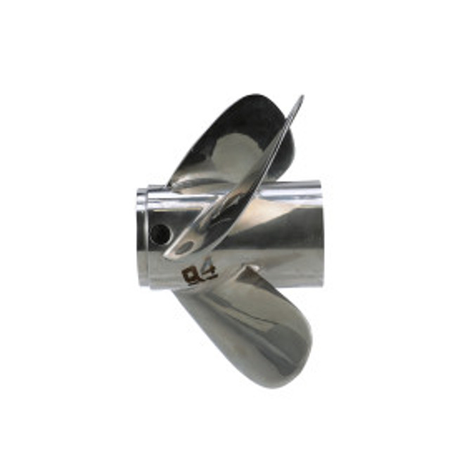 OPEN BOX OEM Mercury Quicksilver Q4 4-Blade (14.6" x 17") LH Propeller 8M0103527 48-8M0103527 OPEN BOX OEM Mercury Quicksilver Q4 4-Blade (14.6" x 17") LH Propeller 8M0103527 48-8M0103527